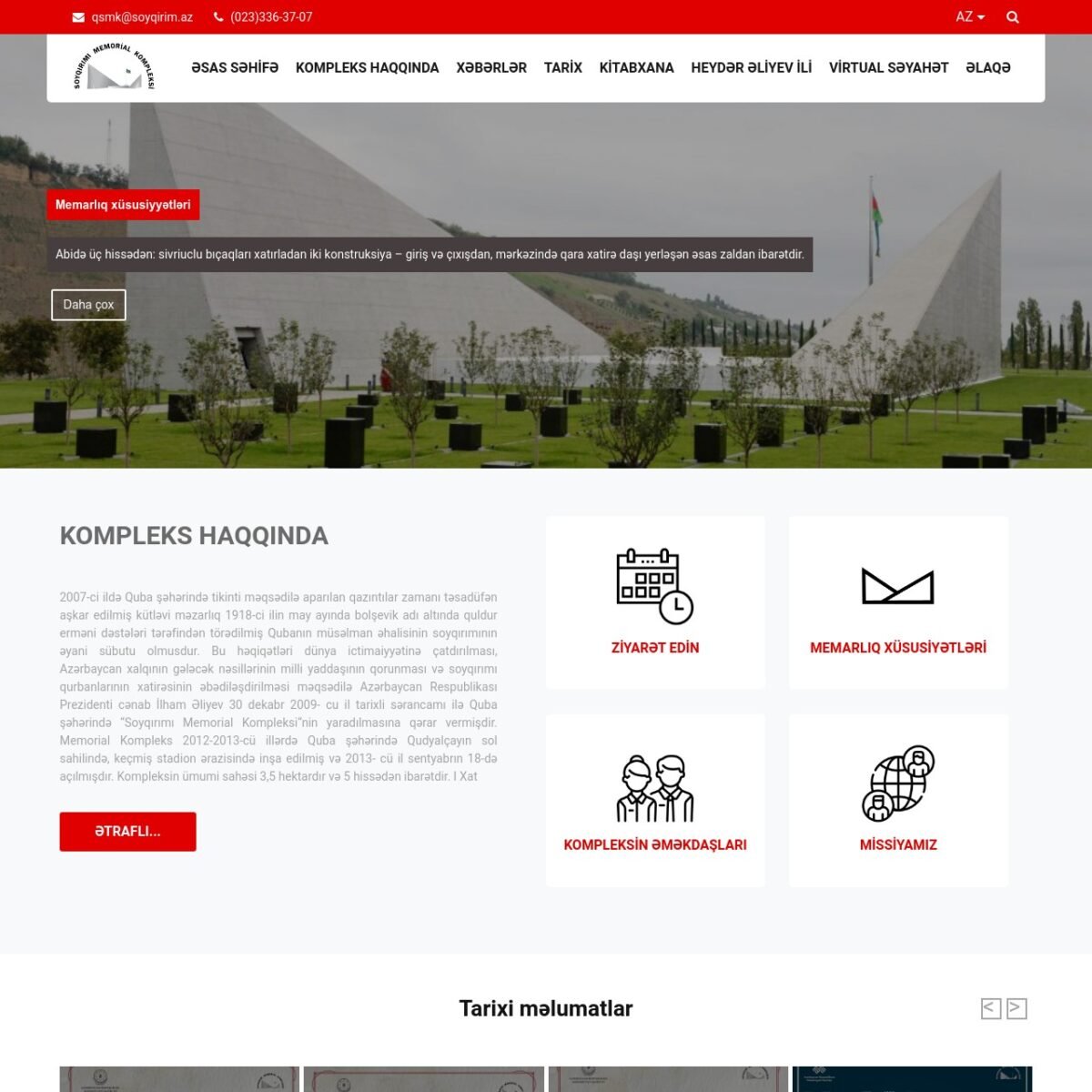 Quba Soyqırımı Memorial Kompleksi</h5>