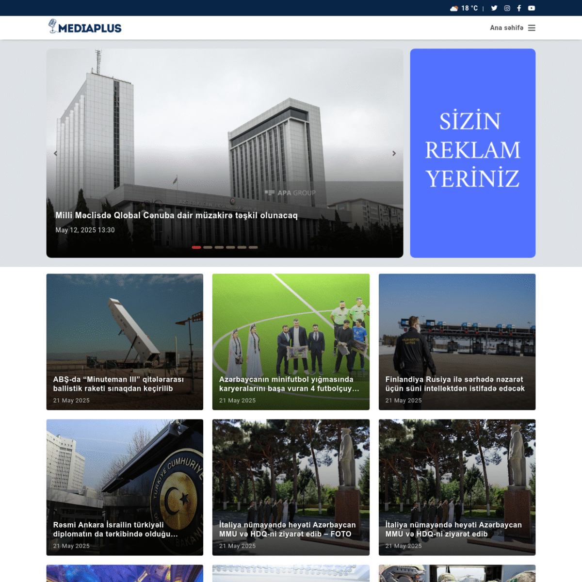 Mediaplus.az - İnformasiya Portalı</h5>