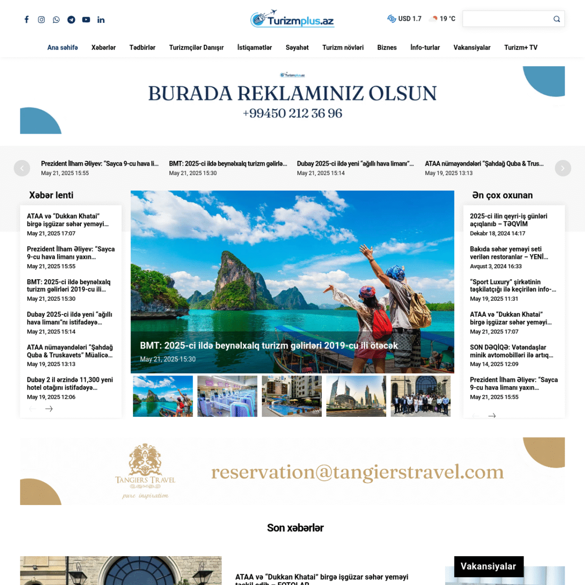 Turizmplus.az – Turizm Xəbərləri Portalı</h5>