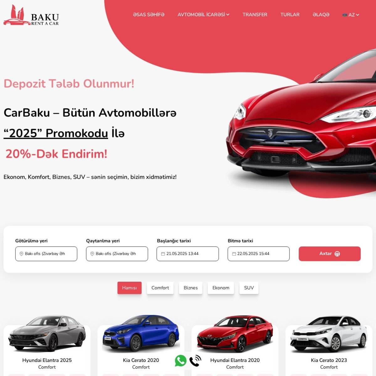 Carbaku.com – Sərfəli Avtomobil İcarəsi, Tur və Transfer Xidmətləri</h5>